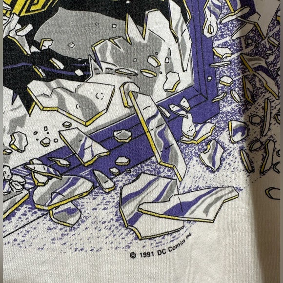 DC Comics 1991 vintage Batman shirt - Picture 2 of 3